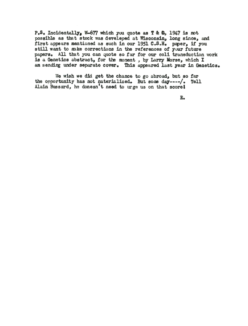 d0112 EML to FJacob (Luria erotic induction 677 ly-lambda W-583=Lp+,Lp- Morse Bussard) 1-2-55 p2 58